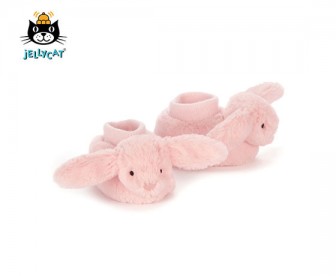 Jellycat 害羞邦尼兔粉色婴儿鞋(10厘米) Jellycat 害羞邦尼兔粉色婴儿鞋(10厘米)